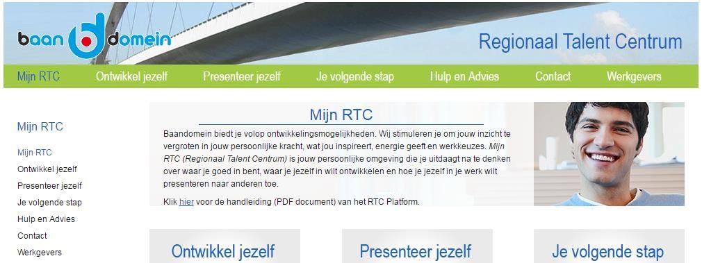 1. Registreren/inloggen Als je nog geen inlogcode hebt, kun je deze aanvragen bij de helpdesk RTC van Baandomein (helpdesk-rtc@baandomein.nl). Vermeld hierbij : kandidaat mobiliteit 2017 MosaLira.