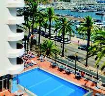 PALMA (HOOFDSTAD) MALLORCA Hotel Tryp Palma Bellver NNNN (PMI146) LIGGING: Direct gelegen aan de Paseo Marítimo ca.