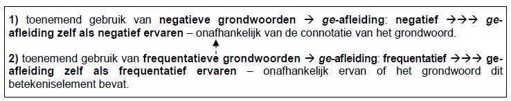 257 element van de categoriale waarde van de ge-substantieven worden beschouwd.