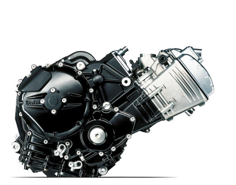 De BMW Motorrad viercilinder lijnmotor maakt van de BMW K 1200 S de krachtigste BMW motorfiets aller tijden.