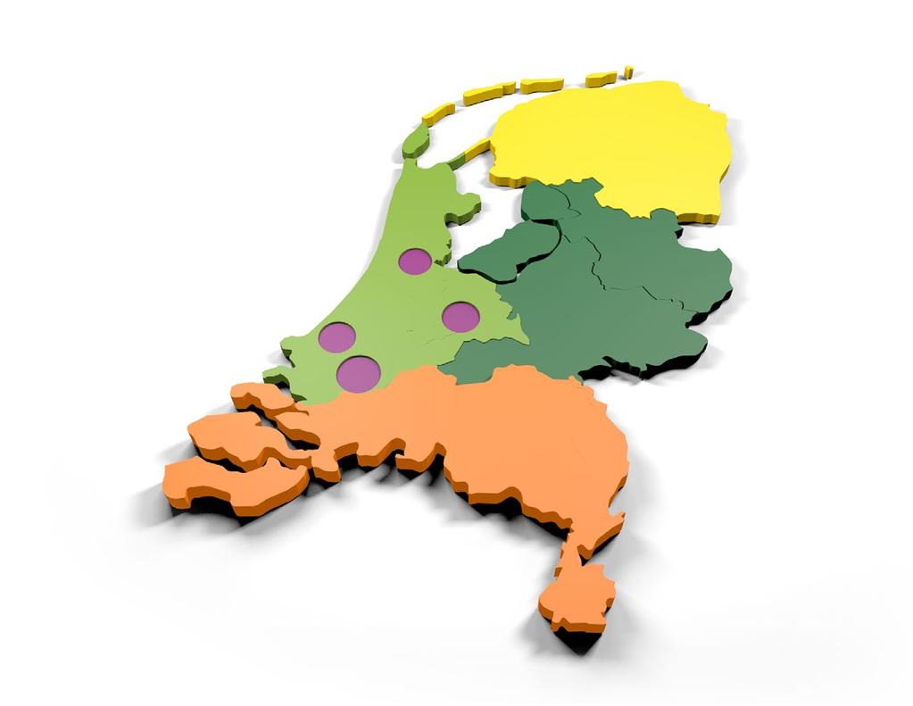 Regionale cijfers lopen sterk uiteen Dit hoofdstuk zoomt in op de ontwikkelingen in de belangrijkste regio s in Nederland. Hieruit blijkt dat de ontwikkelingen per regio sterk uiteenlopen.
