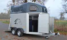 2 PAARDS TRAILER GOLD ALULINE 20/21 Verlaagd chassis Pullman 2