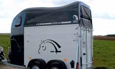 1 1/2 PAARDS TRAILER GOLD ONE 12/13 Verlaagd chassis Pullman 2
