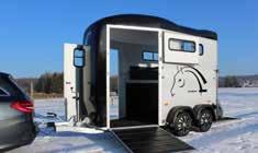 1 1/2 PAARDS TRAILER TOURING ONE 14/15