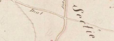 Kadastrale kaart uit 1822