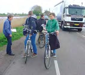 Op het gedeelte tussen Gouda en Gouderak rijden ongeveer 5000 motorvoertuigen per etmaal en ongeveer 700 fietsers, vooral scholieren.