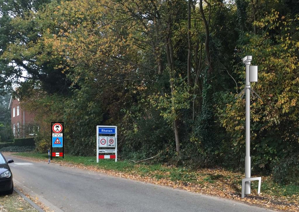 Bordenstrategie Boslandweg Kleur van de camera en portaal