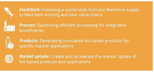 Bio-based Industries onderwerpen Van focus op biomassa grondstoffen gebaseerd op de traditionele