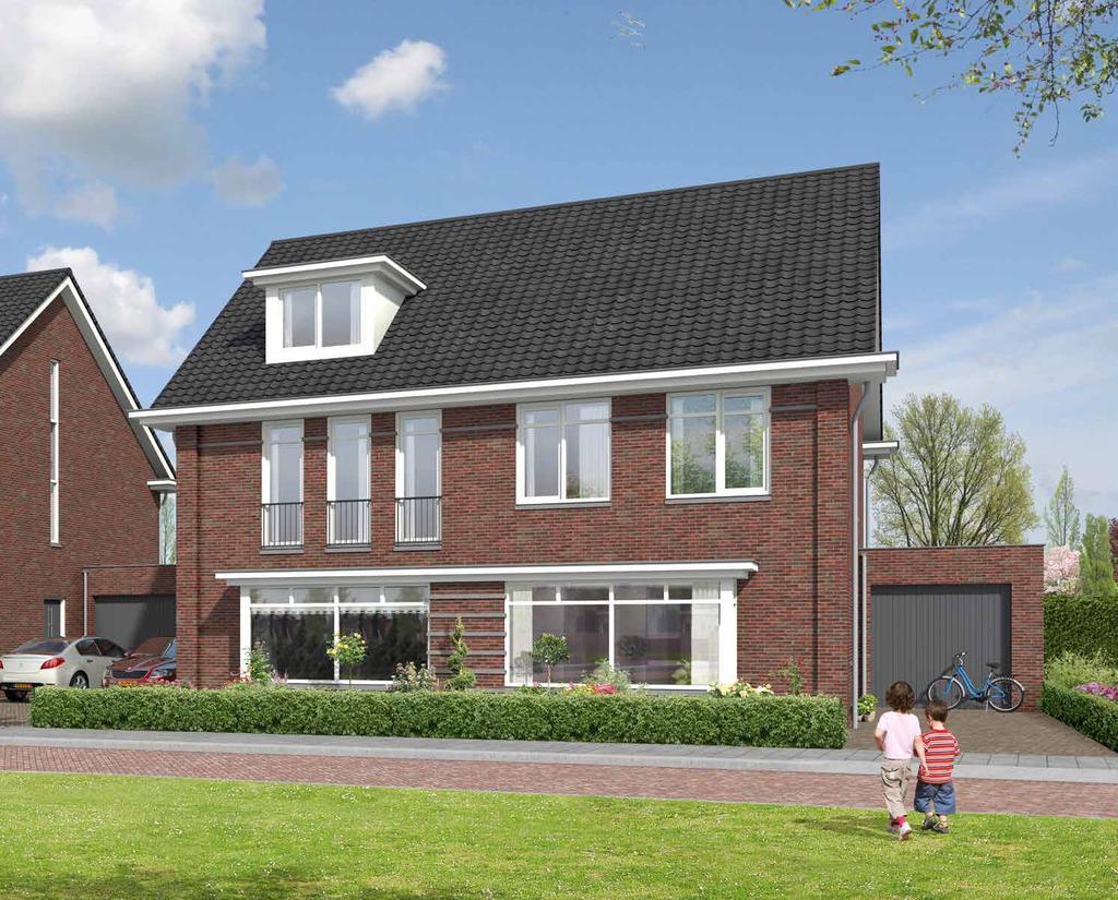 bwnrs 36 + 38 bwnrs 37 + 39 Twee-ondereen-kap woning KENMERKEN Inhoud ca. 610 m 3 inclusief garage Kaveloppervlakte van ca.