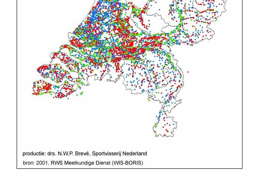 Visserijbeleid) wordt geïntegreerd. 8.3 Knelpunten en mortaliteitsfactoren voor aal 8.3.1 Barrières voor migratie van aal Nederland kent een veelheid aan migratiebarrières voor vis (zie figuur 8.