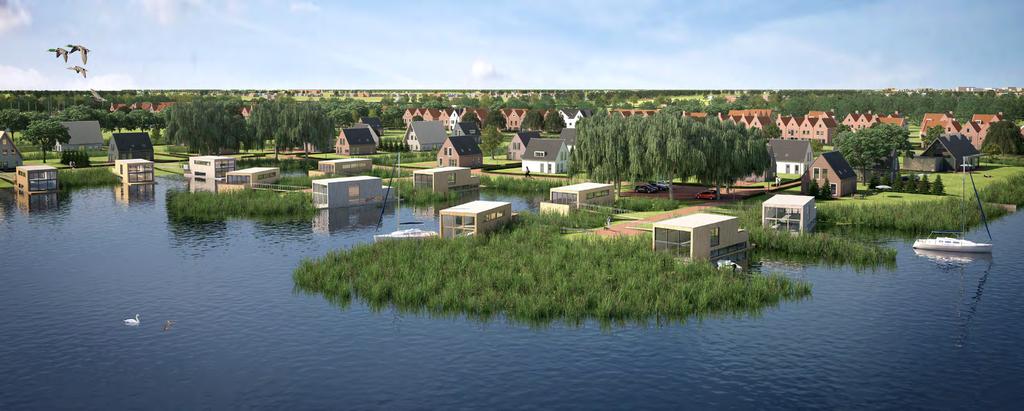 Wonen in Meerstad in de veelzijdige wijk Meeroevers Groningen Meerstad Langs de Erven Wakker worden tussen het ruisende riet, je dag beginnen met een frisse duik in het Woldmeer en s avonds op de