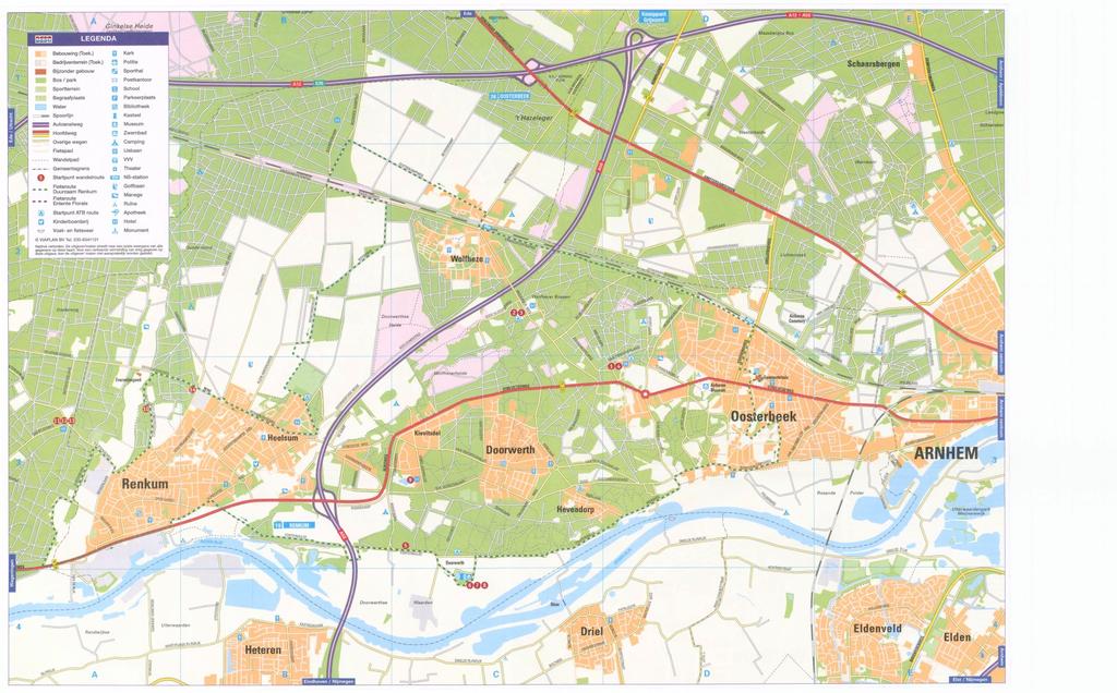 Veluwe Ligt tussen Wageningen en Arnhem 32.