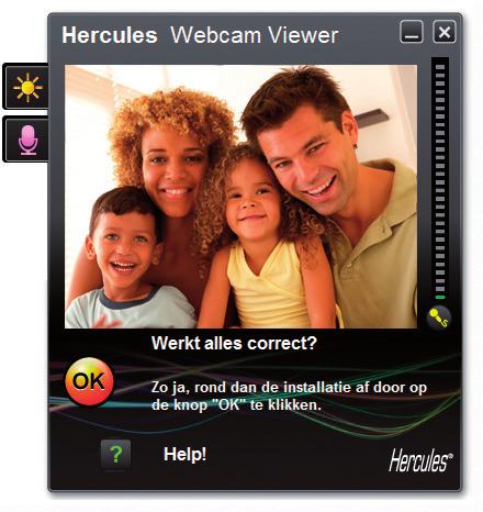 1.3. Stap 2: De drivers en de software installeren - Volg de installatie-instructies op het scherm. - Sluit de webcam op een USB-poort aan wanneer dit wordt gevraagd door de installatie- assistent.