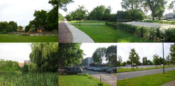 Segment II: Dorpsstraat - Boudewijnpark: dit segment heeft een hoge potentie om een aangename verblijfsruimte te versterken. Een deel van het Kerkebeekpark werd trouwens al aangelegd.