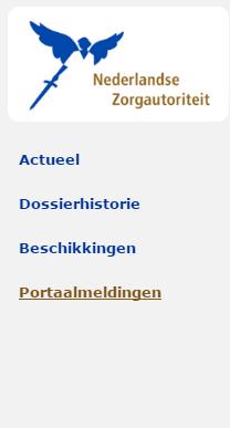 - Excel: selecteer eerst één of meerdere dossier, vervolgens kunt u met de deze knop een export maken van het geselecteerde dossier.