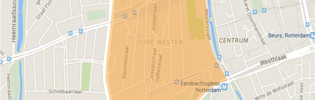 De tussenliggende straten hebben een overwegend woonkarakter met uitzondering van de Gouvernestraat waar meer functies aanwezig zijn. Van oudsher is de etnische samenstelling van de wijk divers.