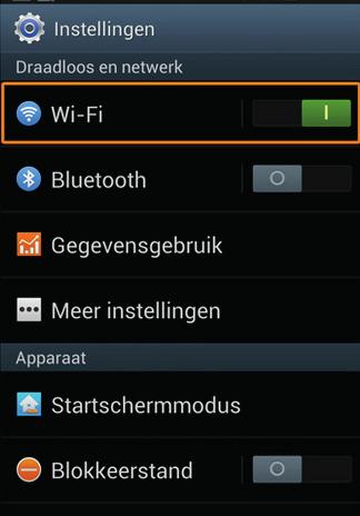 Je wifi-wachtwoord vind je op het kaartje onder de Connectbox.