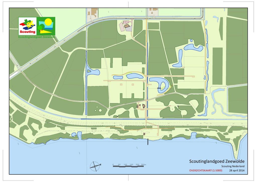 Bijlage: Terreinkaart Scoutinglandgoed Zeewolde