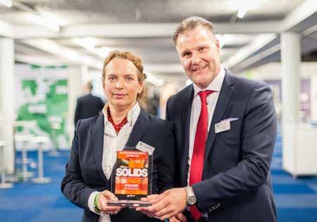 Solids European Series Award 2015 Afgelopen 30 september, tijdens de borrel op Solids Rotterdam, is de Best Participation uitgereikt aan: Jongerius. Proficiat!