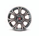 PUNTO EVO lichtmetalen velgen Soort Omschrijving Code Active Dynamic MultiJet 85 Racing Sport Wieldeksels 15 met 175/65 R15 banden S S S - - 15 velgen 15" lichtmetalen velgen