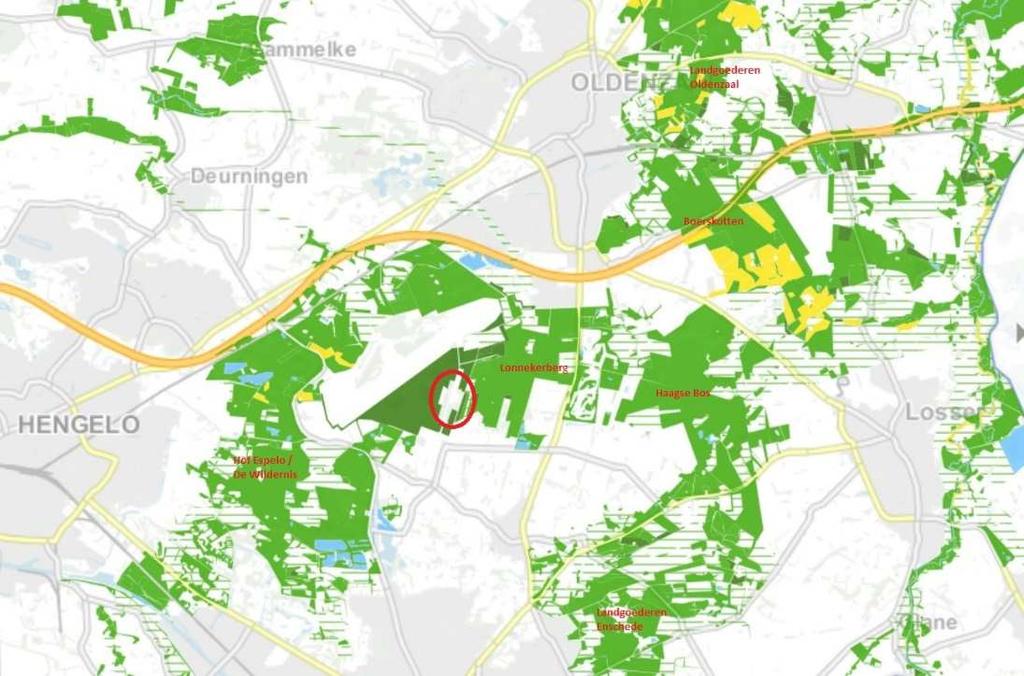 structuurrijke bossen met eiken door veroudering en bosbeheer wordt bevestigd door de toename van middelste bonte specht in Twente