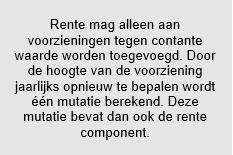 Indien niet aan deze criteria wordt voldaan betreft het een verplichting (omvang bekend, afwikkeling zeker) of een risico dat moet worden opgenomen in de risicoparagraaf (omvang niet in te schatten,