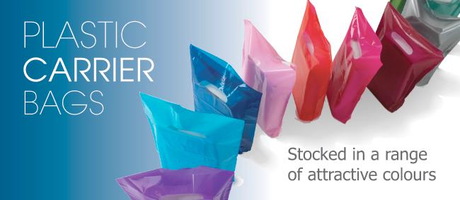 plastic carrier bags.