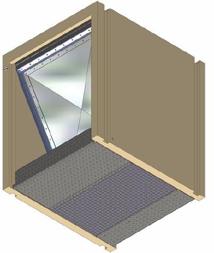 Stuwklep KSU Compact De KSU Compact is een handbediende stuw met vaste afmetingen (1000 x1000 mm) welke is ingebouwd in een betonnen constructie; aansluiting aan een betonnen buis is mogelijk.