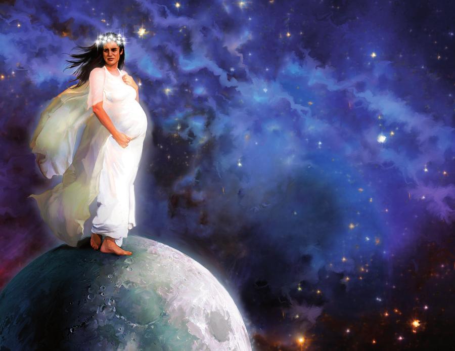 Israël? - Jezus komt uit Israël. - In het OT wordt Israël omschreven als de vrouw van God. - Zon, maan en sterren wijzen op de droom van Jozef.