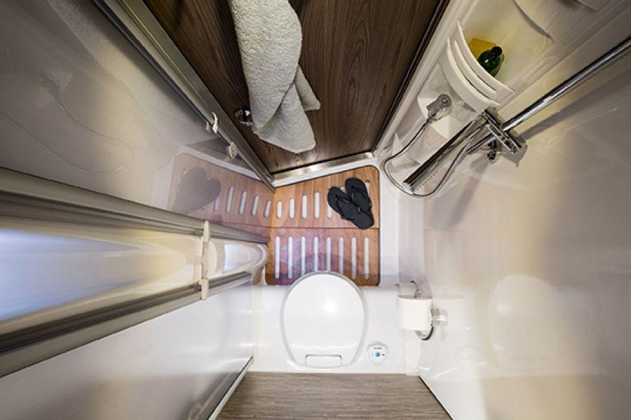 ERIBA Nova S Sanitaire voorziening Luxueuze douche-uitrusting Optioneel verkrijgbaar voor alle modellen van