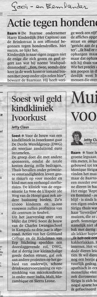 Soester Courant 13 april 2016