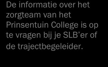 De extra ondersteuning vindt plaats tijdens verschillende momenten in de opleiding; wij spreken over instroombegeleiding, voortgangsbegeleiding, doorstroombegeleiding en de uitstroombegeleiding.