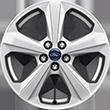 velg 18" 5x2-spaaks design, Sparkle Silver 7.