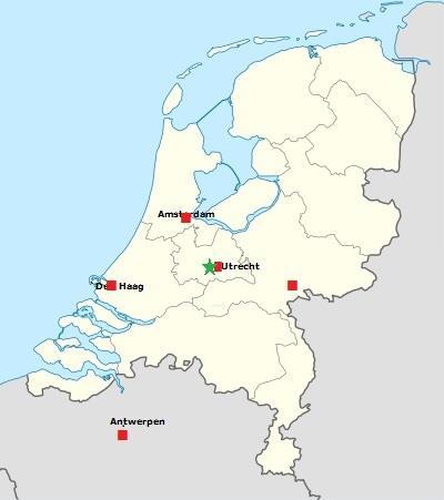 De ligging - in het hart In het hart van Nederland ligt direct aan de aorta van het wegennet, de snelwegen A2 en ten oosten van De Meern, Huys Te Voorn.