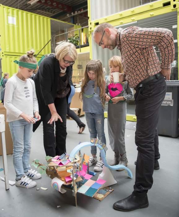 Tijdens de middag was er een jury aanwezig die de mooiste, origineelste of verrassendste maquette zou uitkiezen.