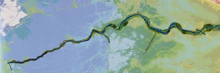 Alemsche Merwedekanaal Lekkanaal t Waalsche waard toekomstbeeld Getijdenlek Merwedekanaal Bossenwaard Vreeswijk Graafsche waard Heerenwaard Hagesteinsche Honswijkerwaarden Schalkwijker buitenwaard