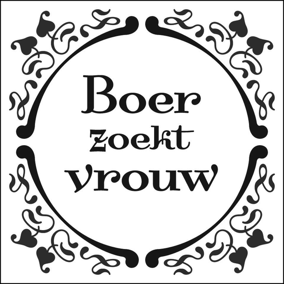 Opgave 2 Boer zoekt vrouw Boer zoekt vrouw Boer zoekt Vrouw is één van de meest bekeken tv-programma s van de afgelopen jaren.