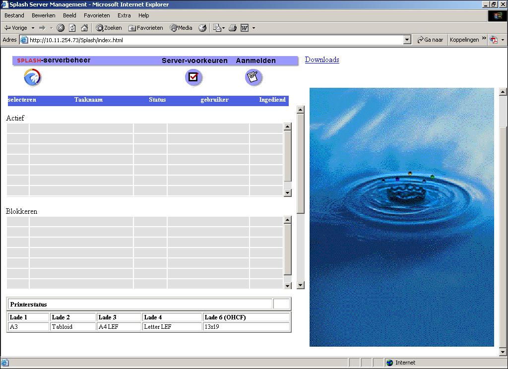 AFDRUKKEN VANUIT WINDOWS 41 De printerbestanden op de dvd voorbereiden De dvd met gebruikerssoftware en documentatie EFI Splash RPX-iii bevat de volgende printerbestanden voor de EFI Splash RPX-iii: