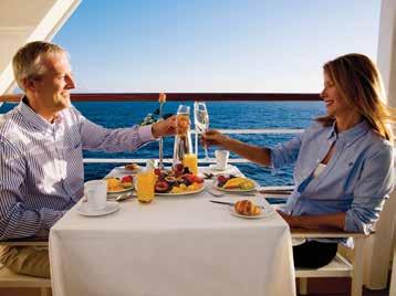 Setting a new standard in deluxe cruising. Azamara dompelt gasten onder in de bestemming.