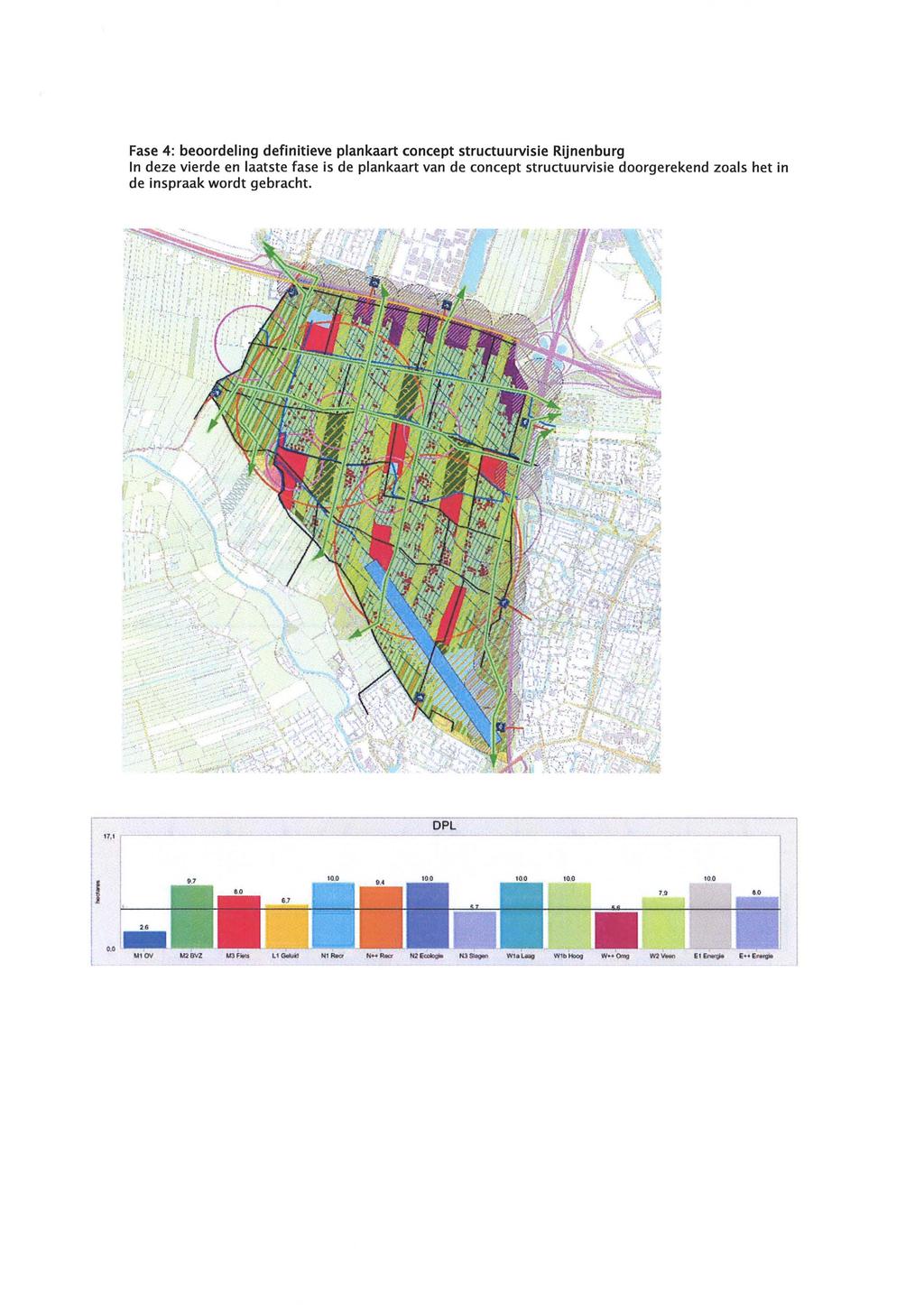 Fase 4: beoordeling definitieve plankaart concept structuurvisie Rijnenburg In deze vierde en laatste fase is de plankaart van de concept structuurvisie