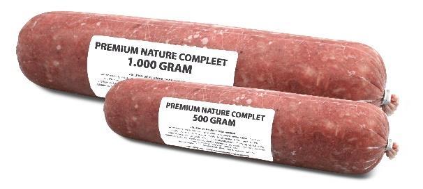 Premium Nature Compleet Vers Vlees 100% Graanvrij - Adult Premium Nature Compleet is een 100% Complete voeding voor volwassen honden van alle rassen.
