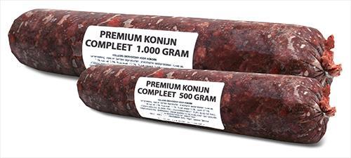 Premium Konijn Compleet Vers Vlees 100% Graanvrij - Adult Premium Konijn Compleet is een 100% Complete voeding van uitsluitend vers Konijn.