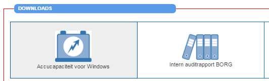 Er is ook een Windows module voor de berekening van de accucapaciteit beschikbaar Geweld en agressie: