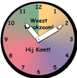 Welke waarschuwing geldt juist in deze tijd? Mattheüs 25:13 Wees dan waakzaam, want u weet de dag en ook het uur niet waarop de Zoon des mensen komen zal.