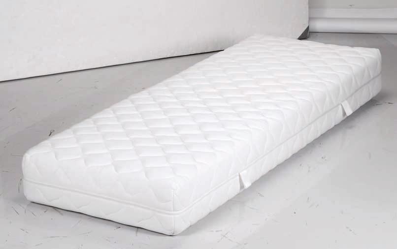 2 pocketvering matrassen + hoofdbord 160x200 cm
