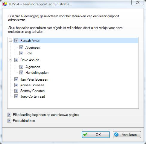 2.4.7 Rapport, inzien Details en Dossiermap Administratie Leerling heeft twee nieuwe functies waarmee u snel inzage krijgt in de gegevens van leerlingen.