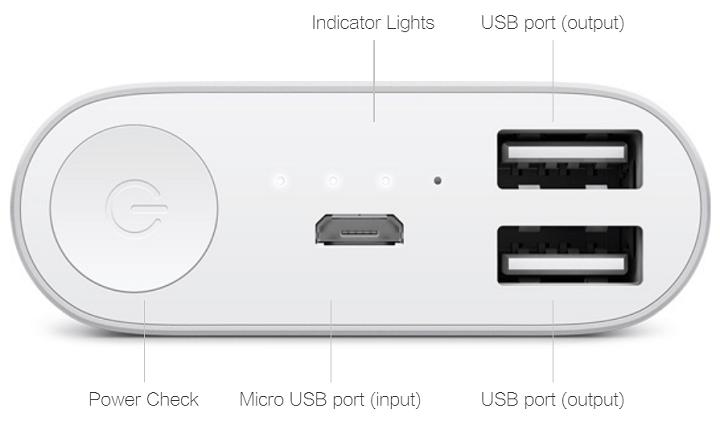 NEDERLANDS De Mi 16000 Power Bank is een zeer goede back-up optie voor actieve mensen. Geen stress meer om zonder batterijen te zitten.