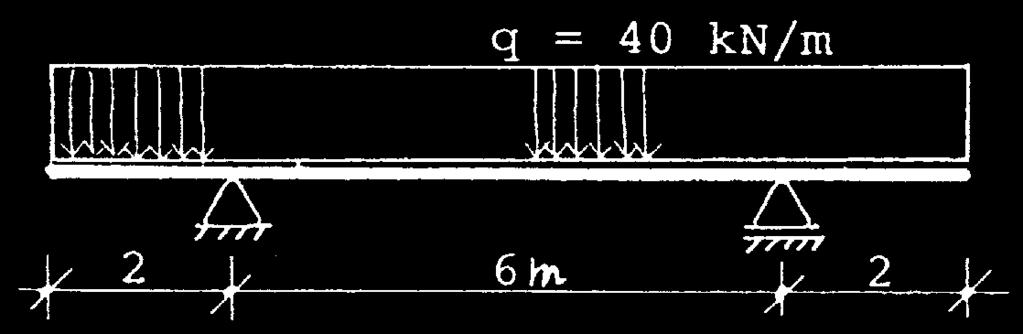 a. De kleinste balkhoogte h uit onderstaande tabel die voldoet aan de genoemde sterkteeis. b. De maximum buigspanning bij toepassing van de gekozen balkhoogte.