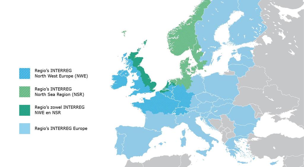 De programma s binnen INTERREG