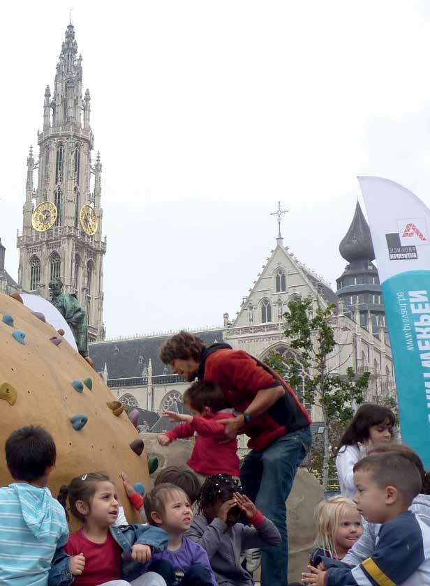 In Antwerpen heb je alles in de buurt: cultuurcentra, musea, winkels, parken, Als ik iets met